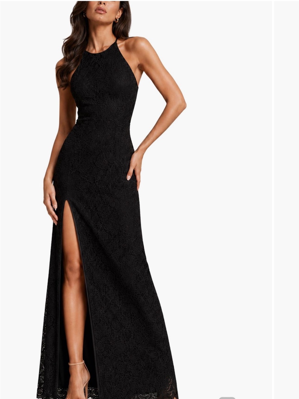 Love By Design Vesta Stretch Lace Maxi Dress NWT